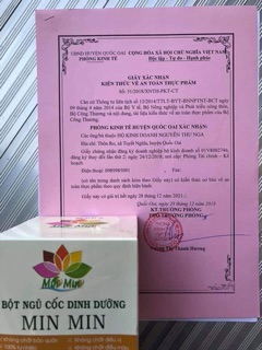 Bột ngũ cốc min min