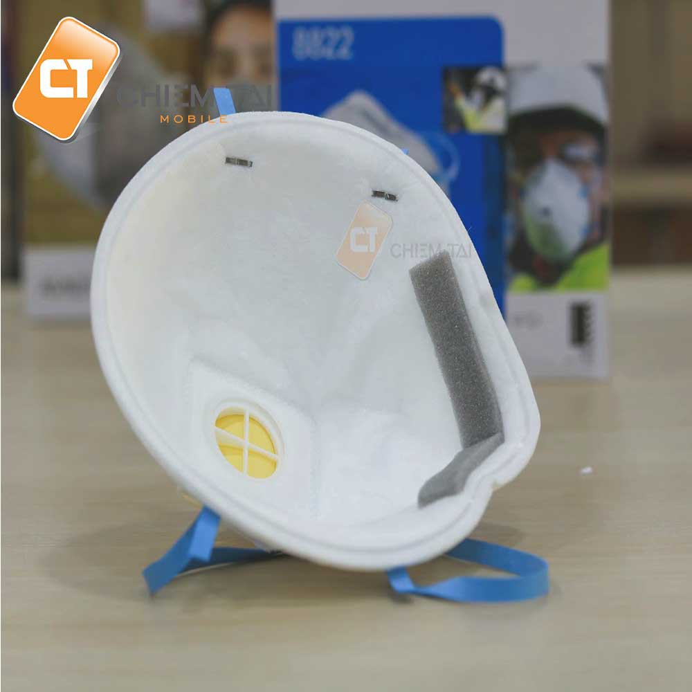 Khẩu trang 3M 8822 có van thở EN | BigBuy360 - bigbuy360.vn