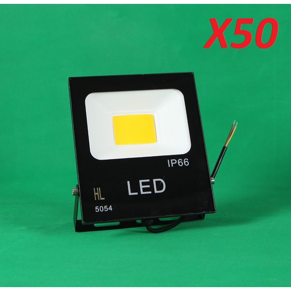 Combo 50 Đèn Led pha HL 30w đủ công suất, đèn sân vườn, đèn pha led giá rẻ