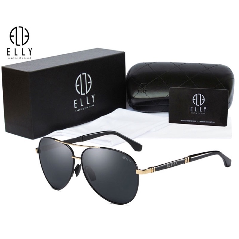 KÍNH MẮT NAM CAO CẤP ELLY HOMME – EKM68 Đen