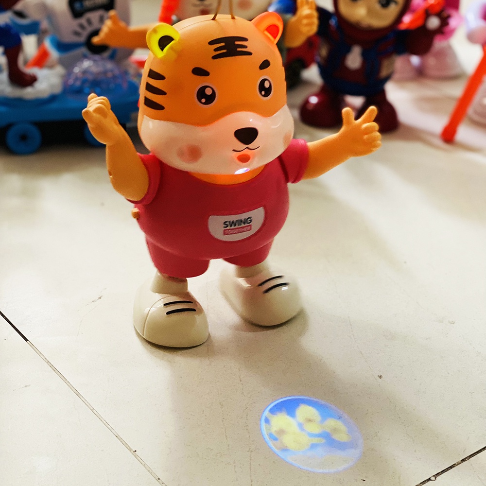 Đèn Lồng Trung Thu Hình Thú Ngộ Nghĩnh Dễ Thương Phát Sáng - Lồng Đèn Trung Thu Kiểu Hoạt Hình Có Đèn Có Nhạc Cho Bé