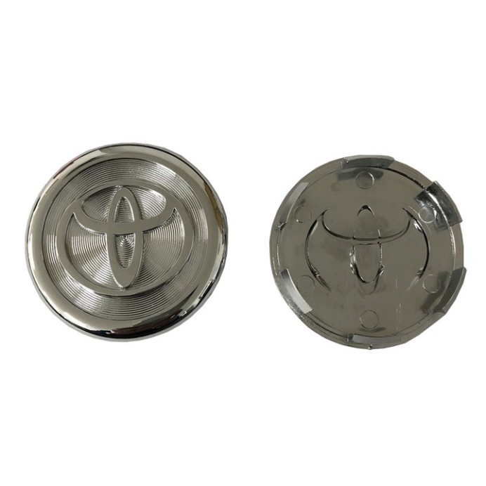 Sản Phẩm Logo chụp mâm, ốp lazang bánh xe ô tô Toyota đường kính 68mm .