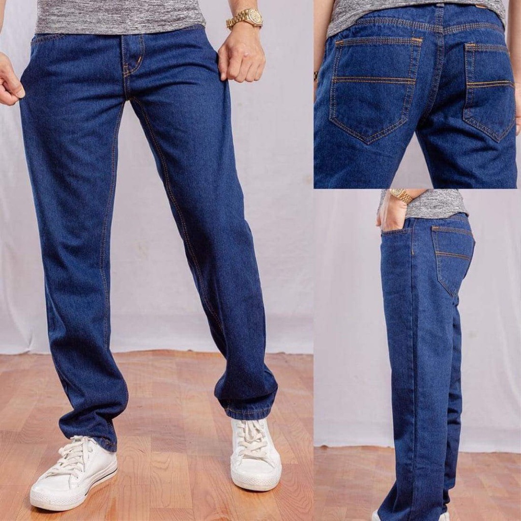 Quần Jean Nam ống suông, Quần bò nam Trung Niên ống Đứng cao cấp SUMYF