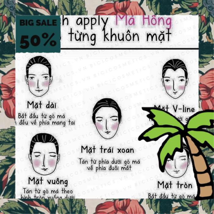 Hộp 2 ô Phấn má Hồng Lameila nội địa sỉ rẻ mềm mịn chuẩn màu lâu trôi sỉ rẻ matte blush | BigBuy360 - bigbuy360.vn