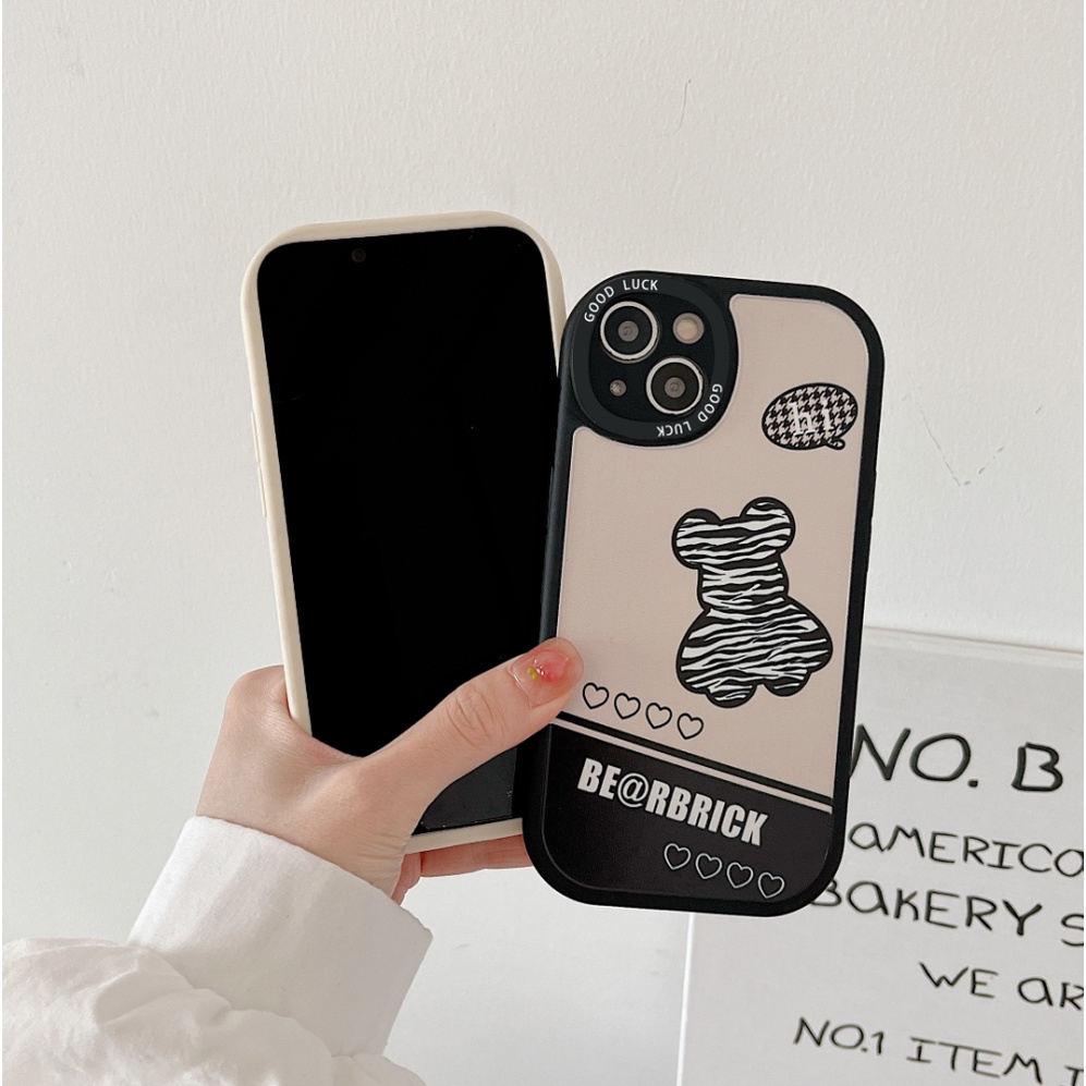 Ốp Điện Thoại Chống Sốc In Hình Gấu Cho Iphone 7 8 SE 2020 7P 8P X XS XR XsMax 11 12 13 Pro 11 12 13 Pro Max