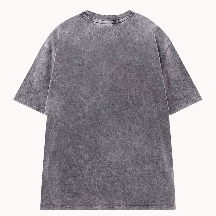 Áo thun wash X WEAR form rộng tay lỡ oversite XW01