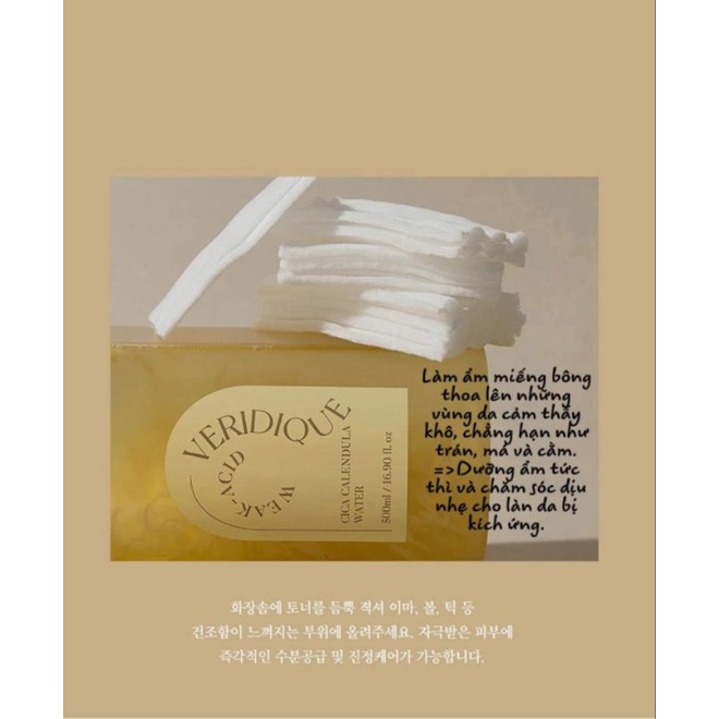 Toner hoa cúc VERIDIQUE