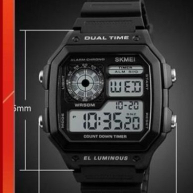 Hàng Cao Cấp -  Đồng hồ điện tử Skmei 1299 dành cho nam- Hàng Nhật chính hãng - lỗi 1 đổi 1 | BigBuy360 - bigbuy360.vn