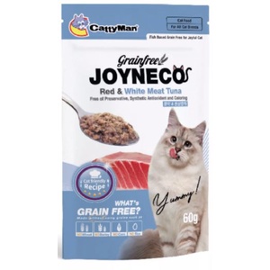 48 gói Pate Joyneco Grain Free thương hiệu Nhật đủ vị dành cho Mèo Doggy Man  JOYNECO - Túi Cá Ngừ Cho Mè