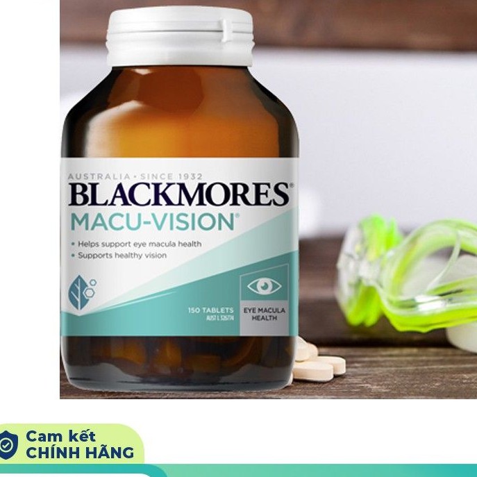 Viên Uống Blackmores Macu-Vision 125 viên [hỗ trợ thị lực khỏe mạnh; cải thiện các vấn đề về mắt