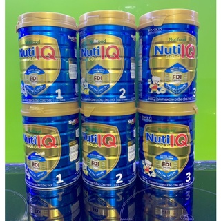 Sữa bột nutifood nuti iq gold lon 900g số 1,2,3