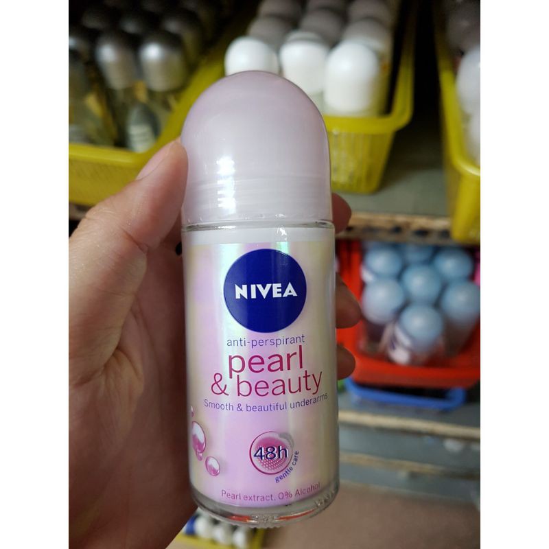 Lăn khử mùi ngọc trai Nivea (50ml)
