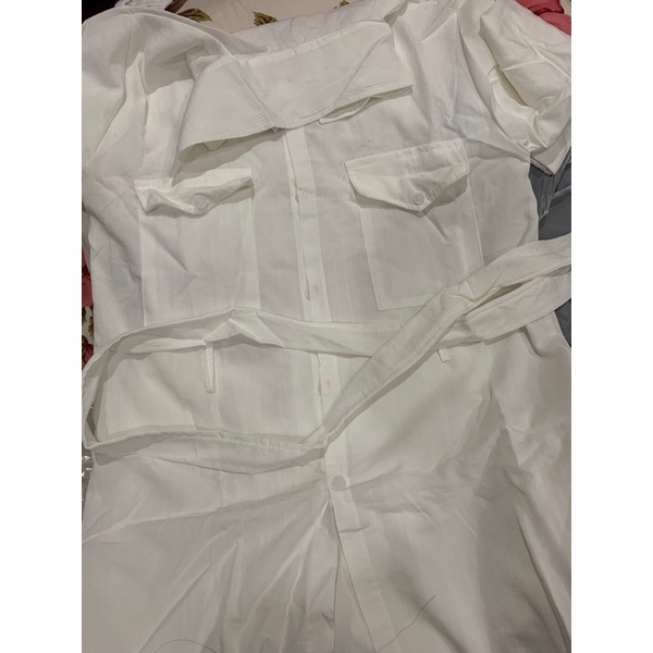 Set đồ nữ dễ thương ️🎈HÌNH THẬT️🎈 set sơ mi dài tay + quần đùi năng động ️👗 tay dài sơ mi | BigBuy360 - bigbuy360.vn