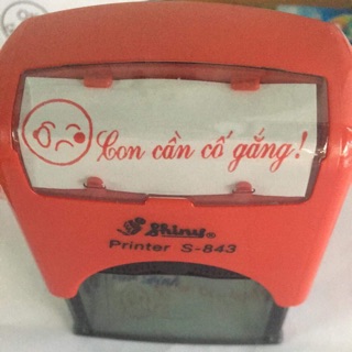 Dấu cô khen -con cần cố gắng