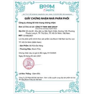 Bô cho bé ,Bô Boom Potty vệ sinh cho bé từ 7 tháng đến 4 tuổi