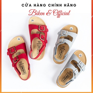 Dép sandal trẻ em - Da Bò Thật , đế trấu nguyên tấm Mã Baby 02-Birken Official