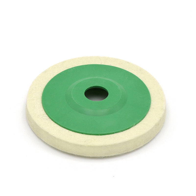 Set 2 đĩa phớt tròn 5inch cho máy đánh bóng