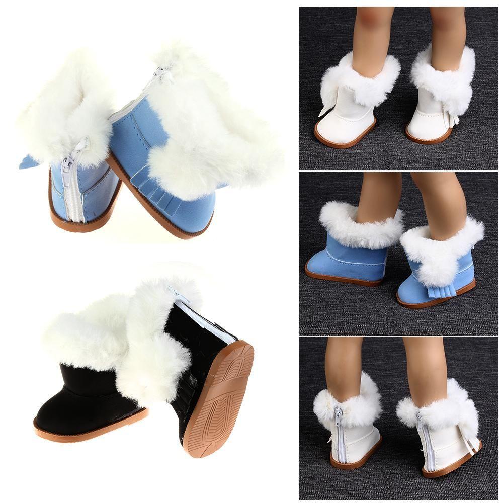 BEBETTERM Giày Lông Xù Xinh Xắn Đáng Yêu Cho Búp Bê Thủ Công