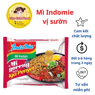 Mì Xào Khô Indomie Mi Goreng Vị Sườn - Lùn Con Food