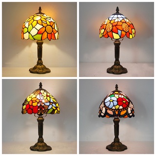 Đèn Bàn Phòng Khách/Phòng Ngủ 20cm Phong Cách Tiffany