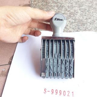 Mộc số tự xoay, số cao 9mm,