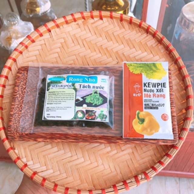 Rong nho tách nước gói 30gr. Nở ra gấp 3 lần rong nho tươi | BigBuy360 - bigbuy360.vn