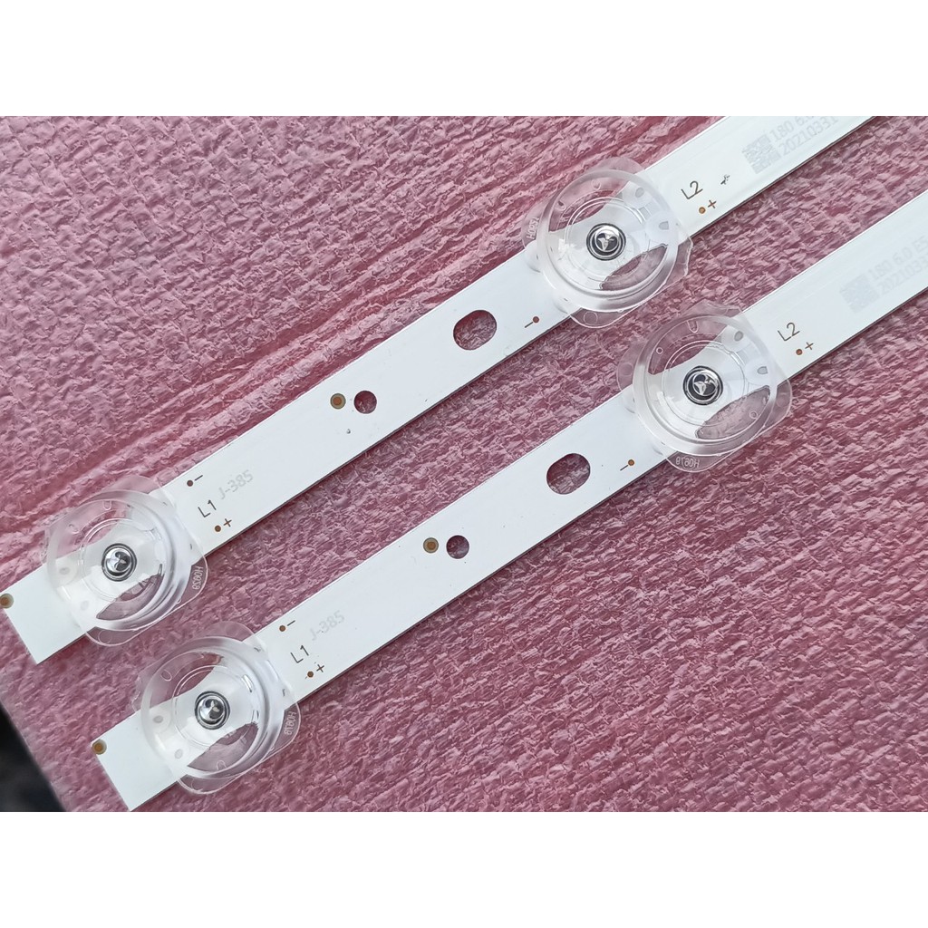 LED TIVI TCL 40S6500 40S6800  40P65 40D3000 MỚI 100% BỘ 2 THANH, MỖI THANH 10 BÓNG 6V, DÀI 74,2cm 40HR330M10A0