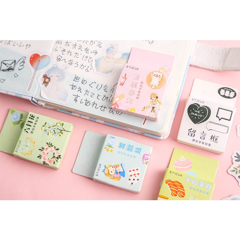 Set lẻ 20 tấm sticker dán ngẫu nhiên