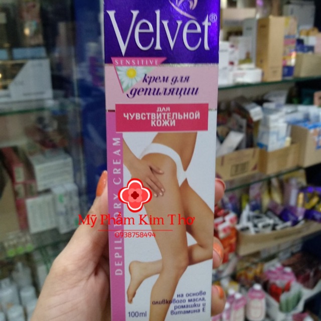 Tẩy Lông Velvet chính hãng Nga chinh hãng