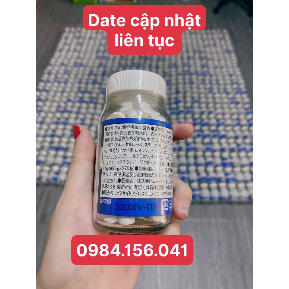 Viên uống tăng chiều cao Nhật Bản GH Creation 270 viên_Nhập Khẩu Chính Hãng