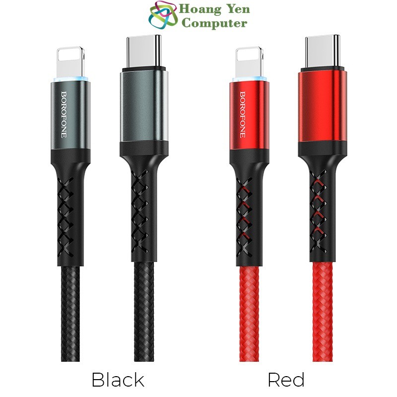 CÁP SẠC TYPE-C TO LIGHTNING BOROFONE BU22