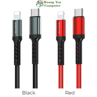 CÁP SẠC TYPE-C TO LIGHTNING BOROFONE BU22