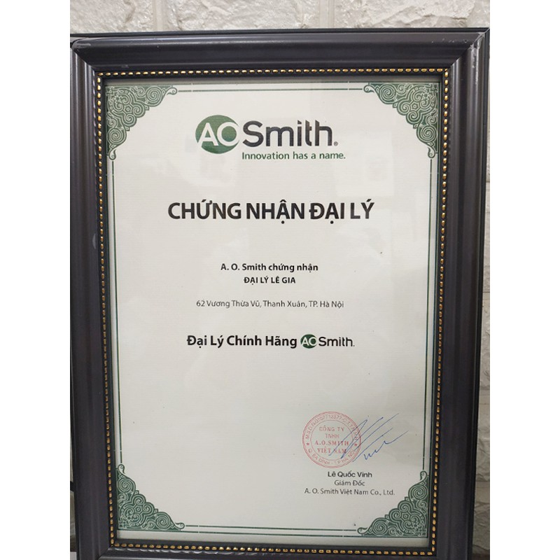 ( Lắp đặt miễn phí ) Máy Lọc Nước A. O. Smith S600 - Tặng lõi lọc sau đăng ký bảo hành