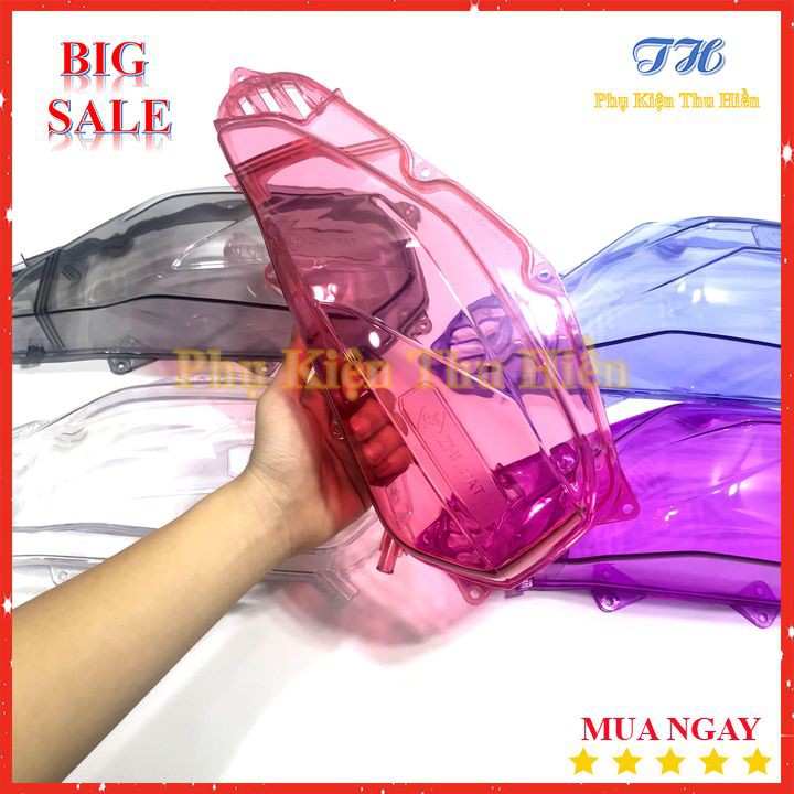 Ốp Pô Air Trong Suốt Đủ Màu Dành Cho Các Xe Tay Gas Pcx, Click, Ab, Sh Mode