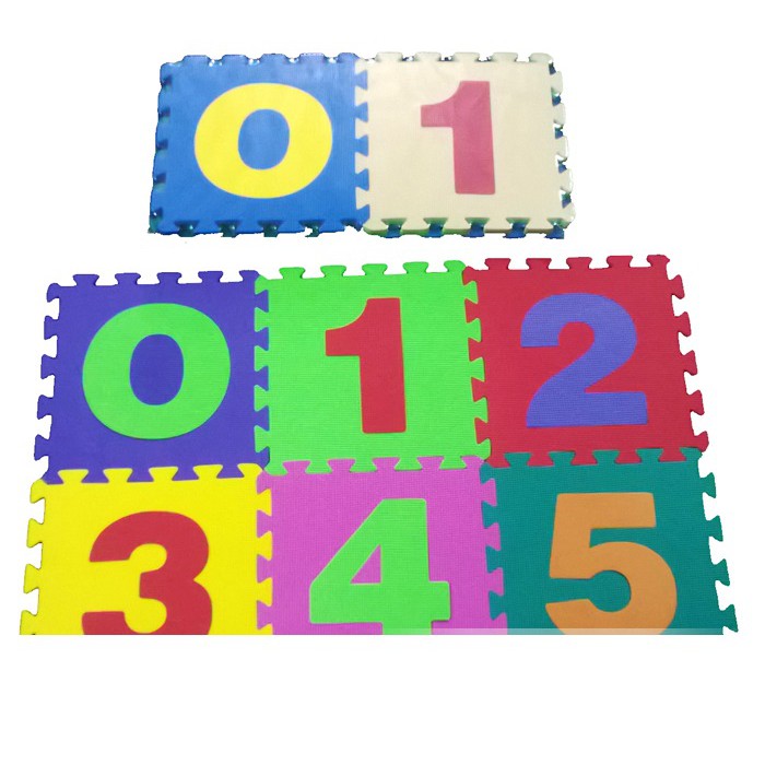 MT - Thảm xốp lót sàn 10 chữ số cho bé - 10 miếng | BigBuy360 - bigbuy360.vn