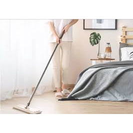 Chổi lau nhà tự vắt thông minh Spin Mop thiết kế gọn nhẹ, xoay 360 độ