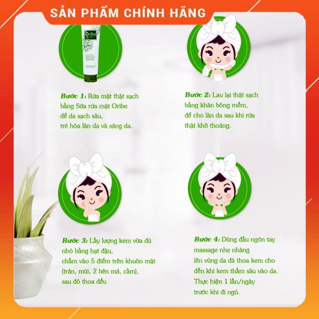 Kem dưỡng trắng da ban đêm Oribe 30g - hàng công ty