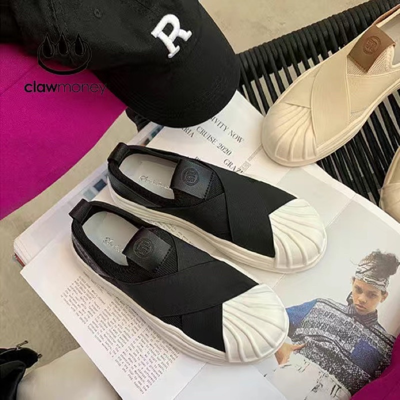 Giày slip on mũi sò cao cấp