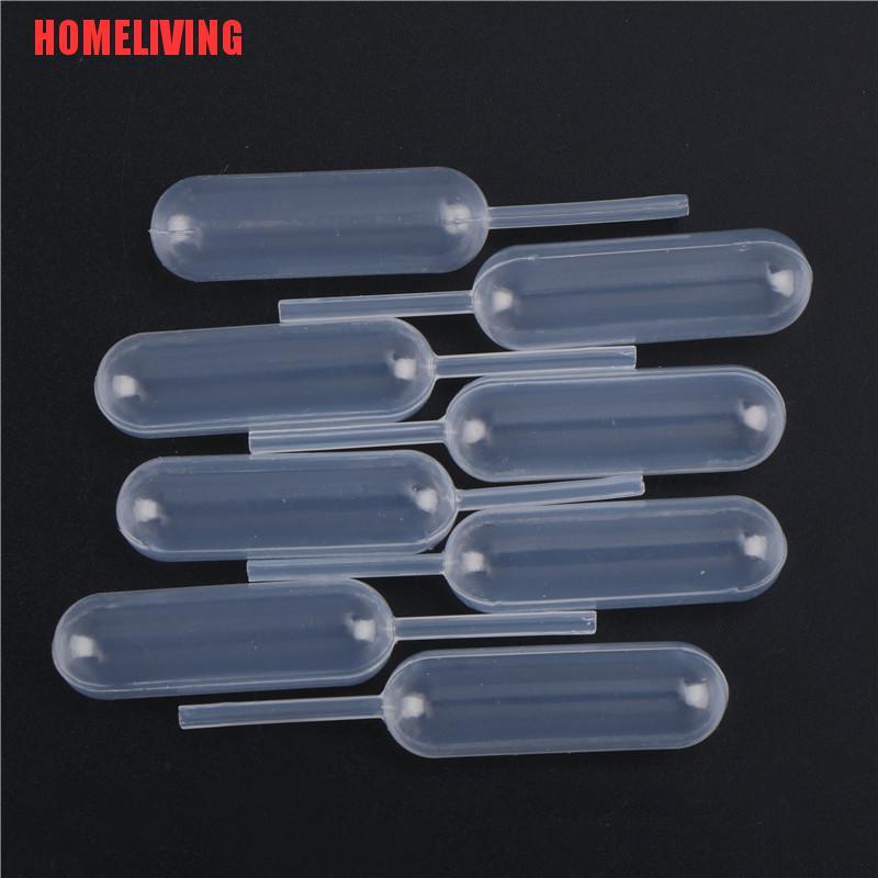 Set 100 Ống Nhựa Nhỏ Giọt 4ml Dùng Một Lần Để Làm Bánh Cupcake
