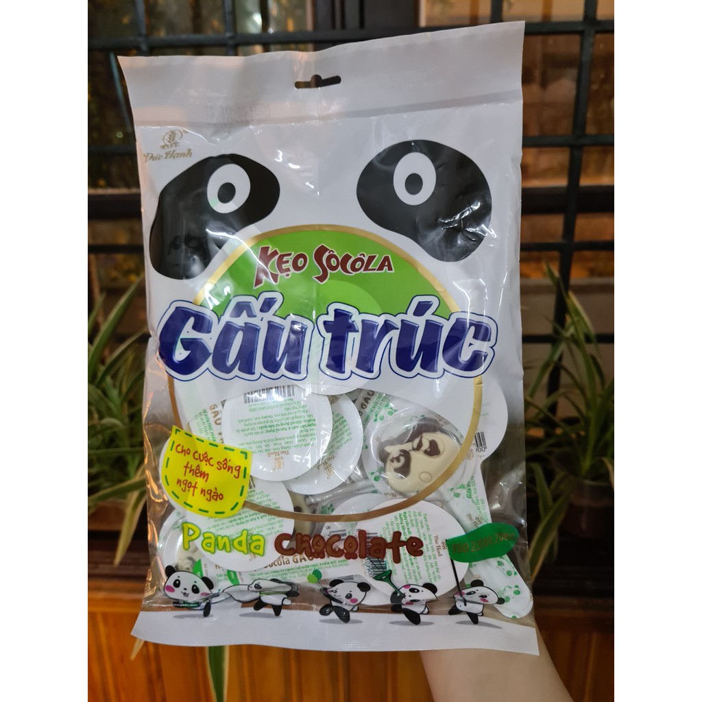 Combo 2 gói Kẹo Que Socola Gấu Trúc Đức Hạnh gói 250g/gói