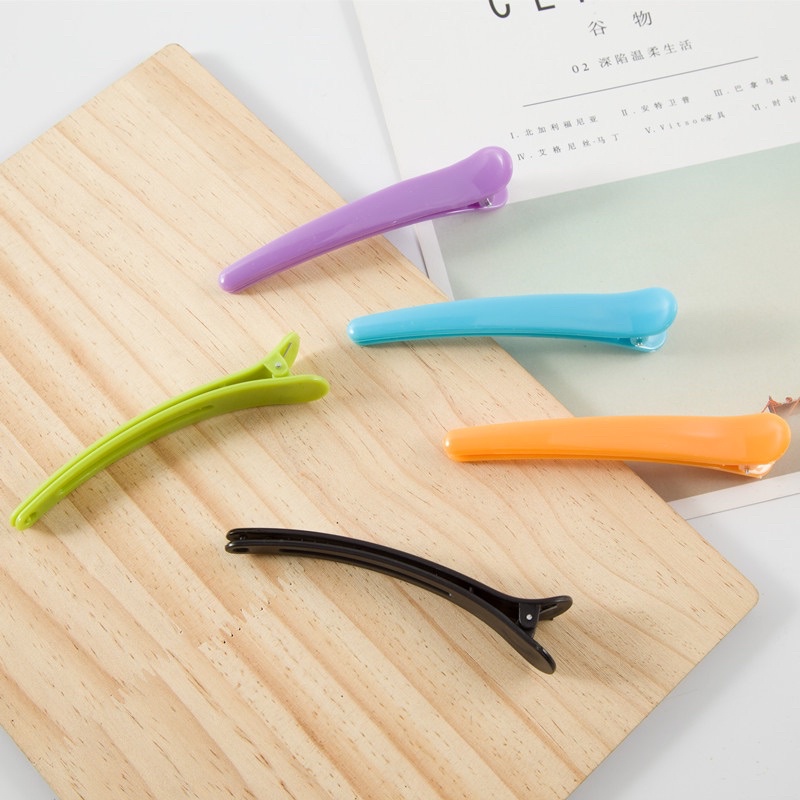 Kẹp mỏ vịt size dài 12cm bóng nhám cao cấp