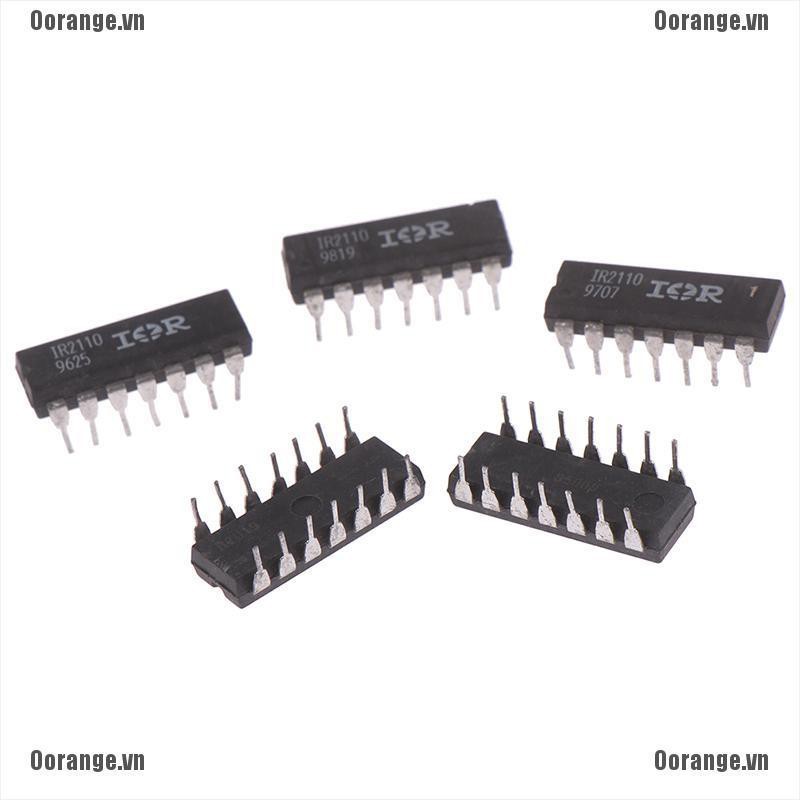 Set 5 chiếc IR2110 DIP14 IR FETS trình điều khiển mới chất lượng cao  Gói hàng bao gồm:
