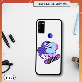 Ốp nhám viền dẻo cho điện thoại Samsung Galaxy M51