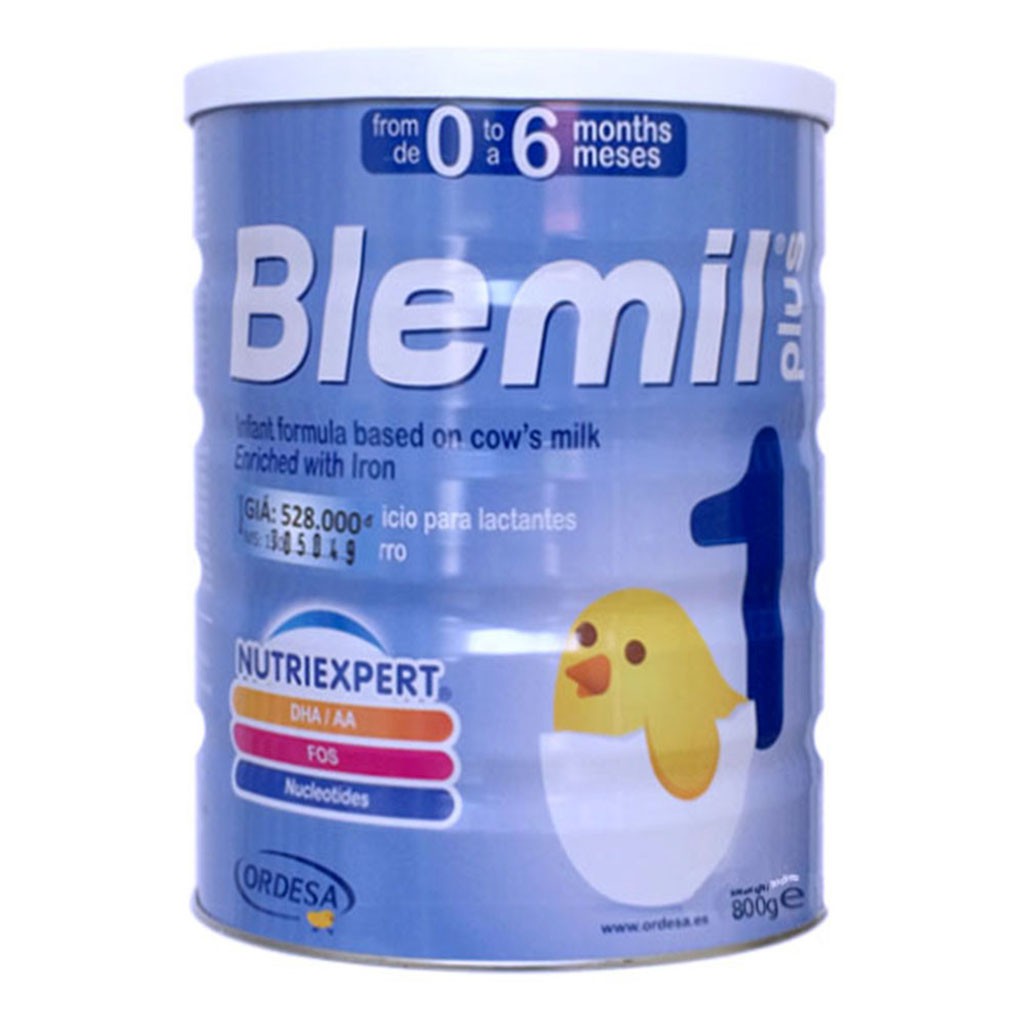 [CHÍNH HÃNG] Sữa Bột Blemil Plus 1 - Hộp 800g
