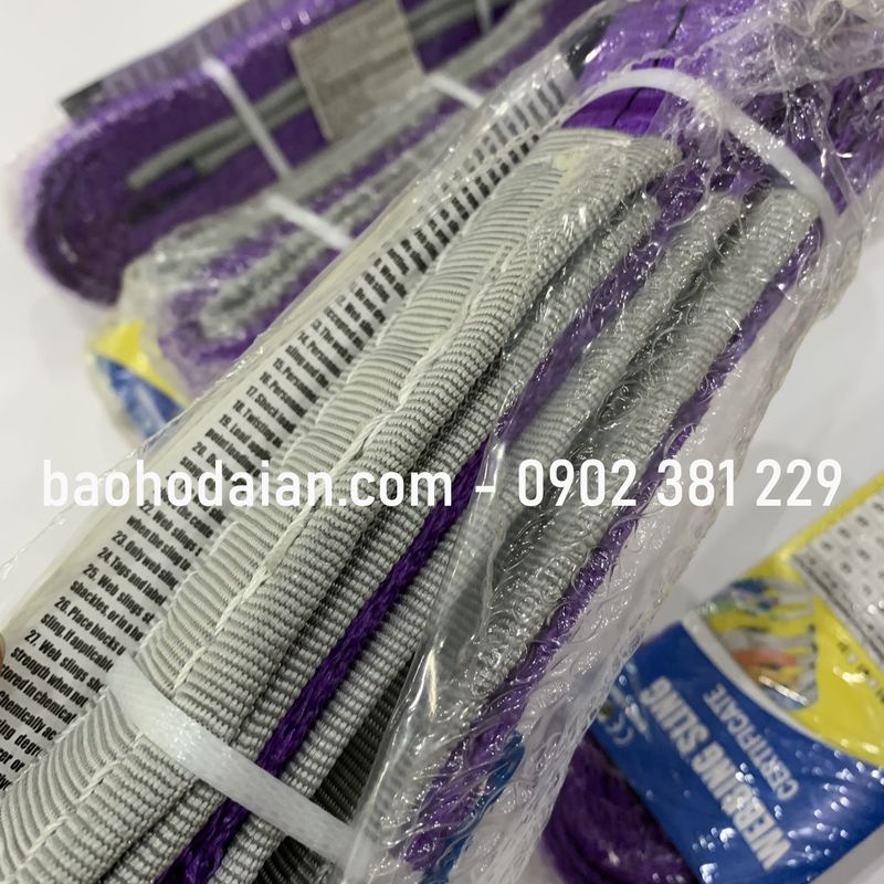 Dây cáp vải cẩu hàng Usafety  loại 1 tấn dài 1m đến 10m