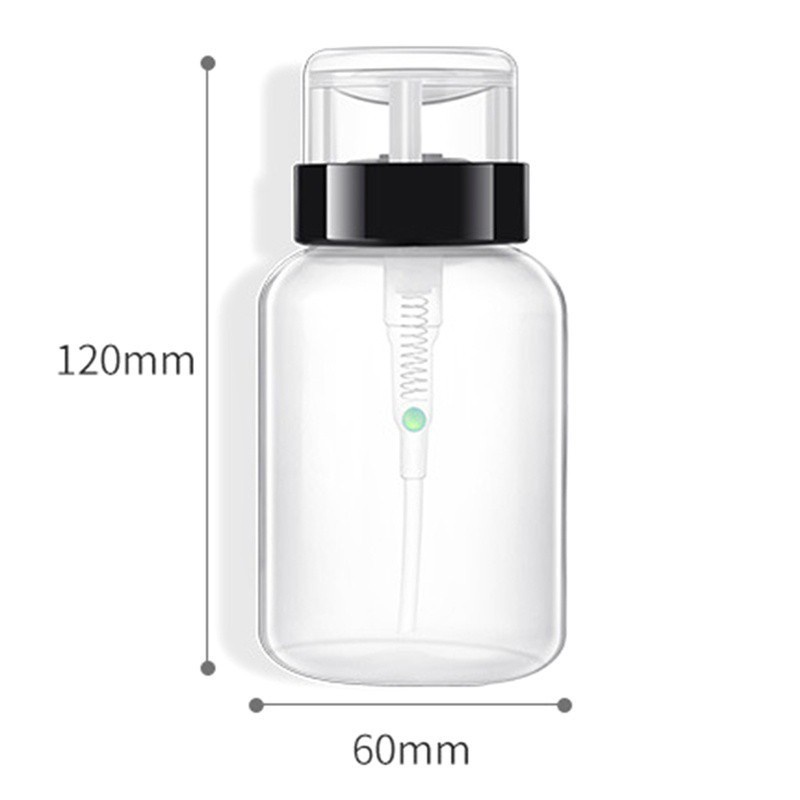 Bình đựng nước tẩy sơn móng tay dạng đầu nhấn nhỏ gọn tiện lợi