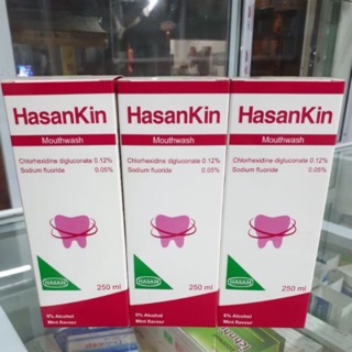 Nước súc miệng, họng Hasankin