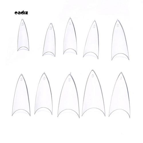 Set 500 móng giả dùng để trưng bày các mẫu móng nghệ thuật tiện dụng