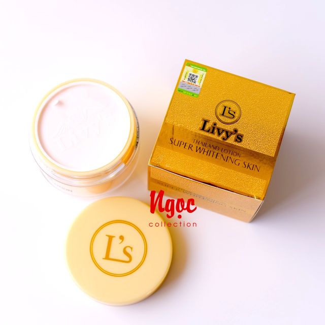 Kem dưỡng trắng body Livy's 250g Thái Lan