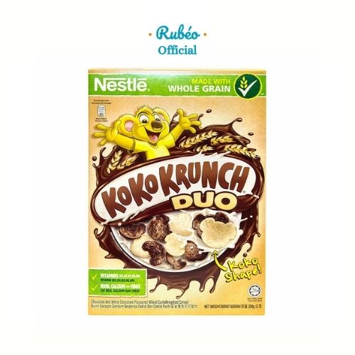 Bánh/ngũ cốc ăn sáng Nestlé Koko Krunch Duo (vị kết hợp socola đen và socola trắng) - Hộp 330g